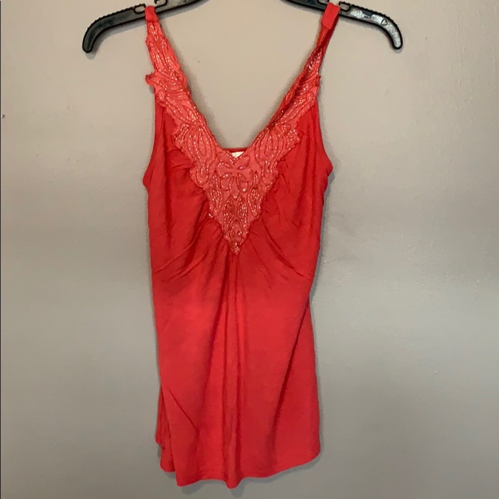 Pink tank top